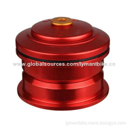Bicycle headset, made of aluminum alloy, diameter 28.6X44X30mm, thread-less, for MTB and road bike